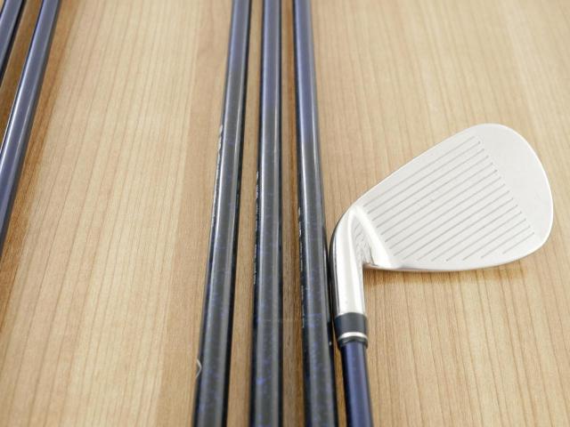 Iron set : Daiwa : **มีตำหนิ** ชุดเหล็ก Daiwa GIII (รุ่นท๊อปสุด หน้าเด้งสุดๆ ใบใหญ่ ตีไกล) มีเหล็ก 5-Pw,Aw (7 ชิ้น) ก้านกราไฟต์ Flex SR