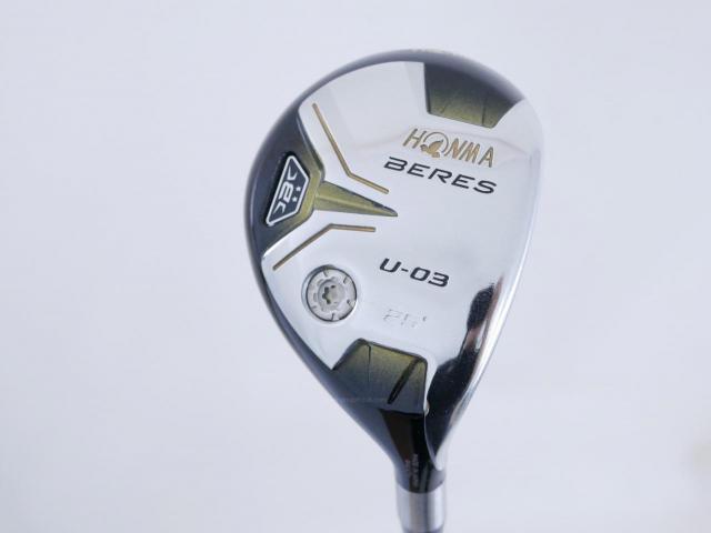 Fairway Wood : Honma : ไม้กระเทย Honma Beres U-03 (ปี 2016) Loft 25 ก้าน ARMRQ 8 (54) Flex R (2 ดาว)