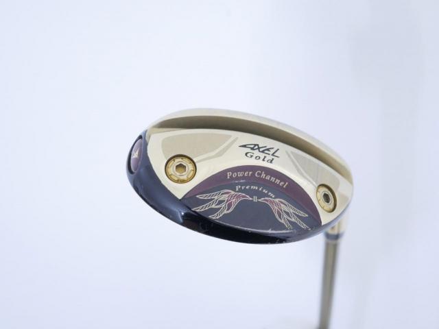 Fairway Wood : Tsuruya : ไม้กระเทย Tsuruya AXEL Gold Premium II (รุ่นท๊อปสุด หายากมาก) Loft 20 Flex S