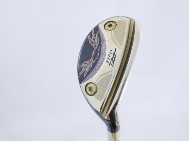Fairway Wood : Tsuruya : ไม้กระเทย Tsuruya AXEL Gold Premium II (รุ่นท๊อปสุด หายากมาก) Loft 20 Flex S