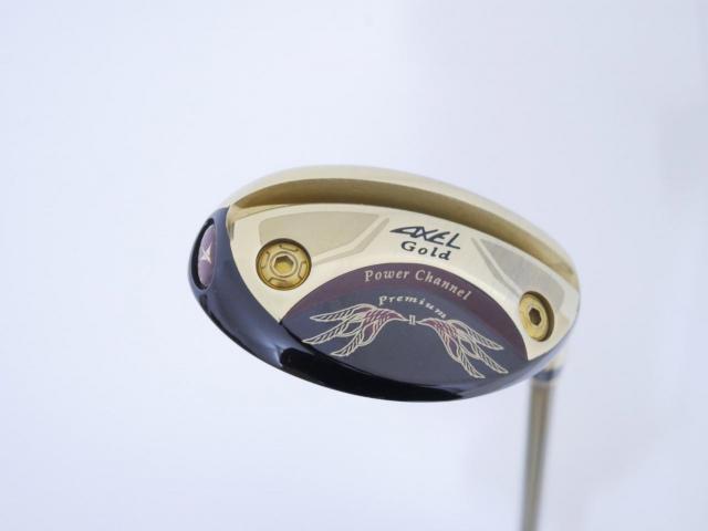Fairway Wood : Tsuruya : ไม้กระเทย Tsuruya AXEL Gold Premium II (รุ่นท๊อปสุด หายากมาก) Loft 23 Flex R