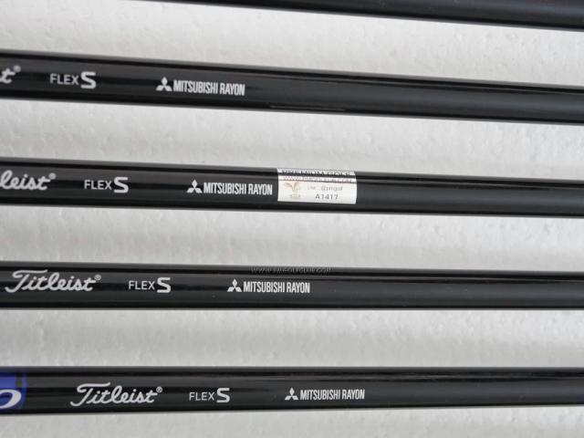 Iron set : Titleist : **มีลอก** ชุดเหล็ก Titleist VG3 Type E Forged (Japan Spec. ปี 2015) มีเหล็ก 6-Pw,Aw (6 ชิ้น) ก้านกราไฟต์ Mitsubishi Rayon VG i60 Flex S