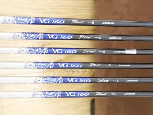 Iron set : Titleist : **มีลอก** ชุดเหล็ก Titleist VG3 Type E Forged (Japan Spec. ปี 2015) มีเหล็ก 6-Pw,Aw (6 ชิ้น) ก้านกราไฟต์ Mitsubishi Rayon VG i60 Flex S