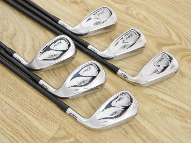 Iron set : Titleist : **มีลอก** ชุดเหล็ก Titleist VG3 Type E Forged (Japan Spec. ปี 2015) มีเหล็ก 6-Pw,Aw (6 ชิ้น) ก้านกราไฟต์ Mitsubishi Rayon VG i60 Flex S