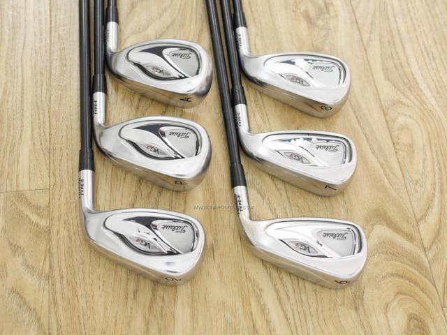 Iron set : Titleist : **มีลอก** ชุดเหล็ก Titleist VG3 Type E Forged (Japan Spec. ปี 2015) มีเหล็ก 6-Pw,Aw (6 ชิ้น) ก้านกราไฟต์ Mitsubishi Rayon VG i60 Flex S