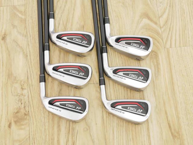 Iron set : Yonex : ชุดเหล็ก Yonex E-Zone GT (ออกปี 2021 ตีง่าย ระยะดีมากๆ) มีเหล็ก 5-Pw (6 ชิ้น) ก้านกราไฟต์ Flex R
