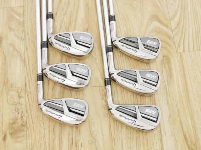 Iron set : Taylormade : ชุดเหล็ก Taylormade M5 (ออกปี 2019 Japan Spec) มีเหล็ก 5-Pw (6 ชิ้น) ก้านกราไฟต์ Mitsubishi TENSEI 80IR Flex S