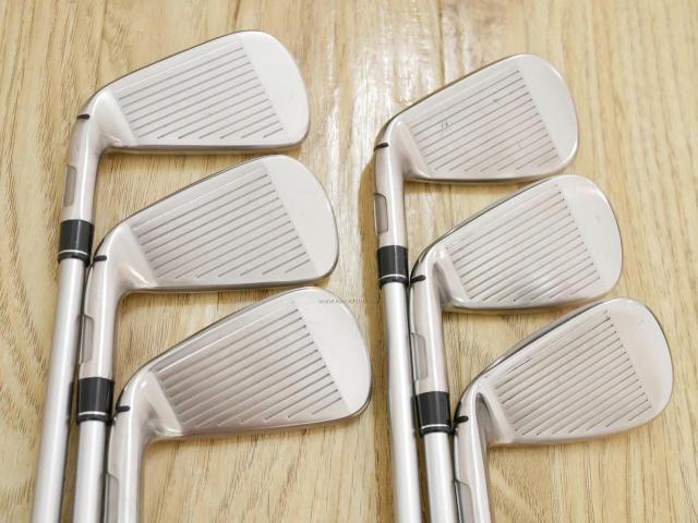 Iron set : Taylormade : ชุดเหล็ก Taylormade M5 (ออกปี 2019 Japan Spec) มีเหล็ก 5-Pw (6 ชิ้น) ก้านกราไฟต์ Mitsubishi TENSEI 80IR Flex S