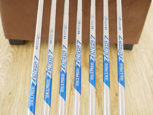 Iron set : Yamaha : ชุดเหล็ก Yamaha Inpres UD+2 (ออกปี 2019 ตีไกลที่สุด ไกลกว่าเหล็กทั่วไป 2 เบอร์ หน้าเด้ง COR 0.822) มีเหล็ก 7-Pw,Aw,As,Sw (7 ชิ้น) ก้านเหล็ก NS Pro Zelos 7 Flex S