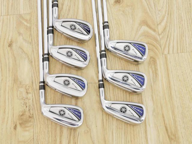Iron set : Yamaha : ชุดเหล็ก Yamaha Inpres UD+2 (ออกปี 2019 ตีไกลที่สุด ไกลกว่าเหล็กทั่วไป 2 เบอร์ หน้าเด้ง COR 0.822) มีเหล็ก 7-Pw,Aw,As,Sw (7 ชิ้น) ก้านเหล็ก NS Pro Zelos 7 Flex S