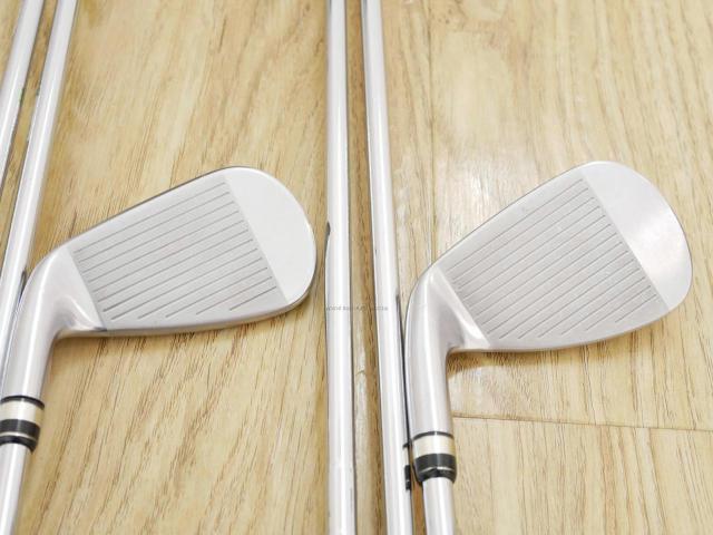 Iron set : PRGR : ชุดเหล็ก PRGR Egg PF Forged (รุ่นปี 2019 ตีง่ายและไกลมากๆ โกงสุดๆ) มีเหล็ก 6-Pw,Aw,As (7 ชิ้น) ก้านเหล็ก NS Pro 80 Flex SR
