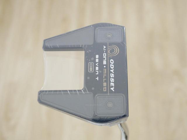 Putter : All : **ของใหม่ ยังไม่แกะพลาสติก** พัตเตอร์ Odyssey Ai-ONE Milled SEVEN T DB (รุ่นท็อป ล่าสุด ออกปี 2024) ก้าน Stroke LAB 90 ยาว 34 นิ้ว