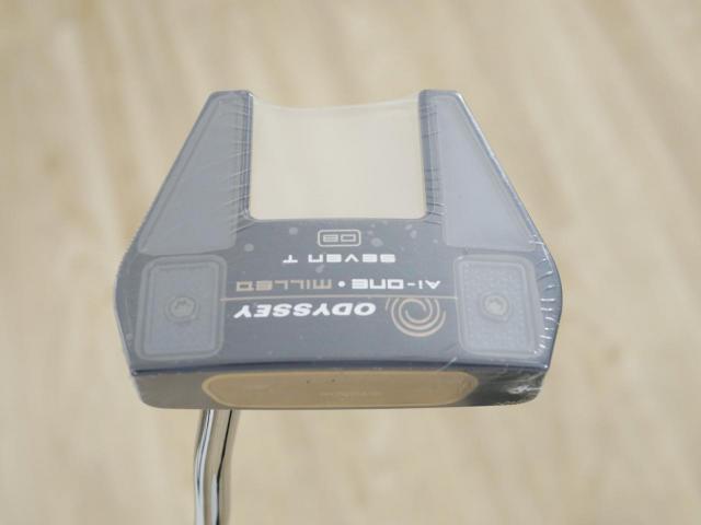 Putter : All : **ของใหม่ ยังไม่แกะพลาสติก** พัตเตอร์ Odyssey Ai-ONE Milled SEVEN T DB (รุ่นท็อป ล่าสุด ออกปี 2024) ก้าน Stroke LAB 90 ยาว 34 นิ้ว