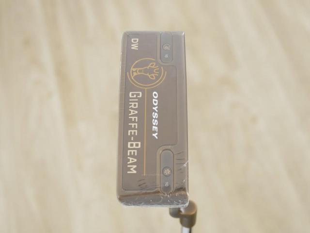 Putter : All : **ของใหม่ ยังไม่แกะพลาสติก** พัตเตอร์ Odyssey GIRAFFE-BEAM DW (รุ่นล่าสุด ออกปี 2024 หายาก) ก้าน Stroke LAB SL 90 ยาว 34 นิ้ว
