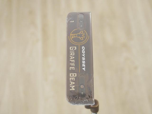 Putter : All : **ของใหม่ ยังไม่แกะพลาสติก** พัตเตอร์ Odyssey GIRAFFE-BEAM #1 (รุ่นล่าสุด ออกปี 2024 หายาก) ก้าน Stroke LAB SL 90 ยาว 34 นิ้ว