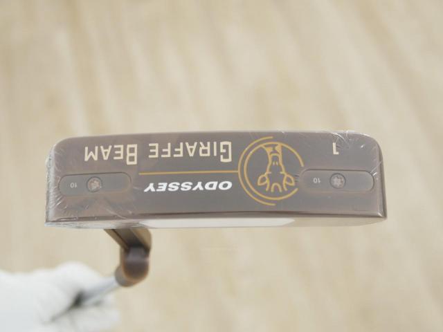 Putter : All : **ของใหม่ ยังไม่แกะพลาสติก** พัตเตอร์ Odyssey GIRAFFE-BEAM #1 (รุ่นล่าสุด ออกปี 2024 หายาก) ก้าน Stroke LAB SL 90 ยาว 34 นิ้ว
