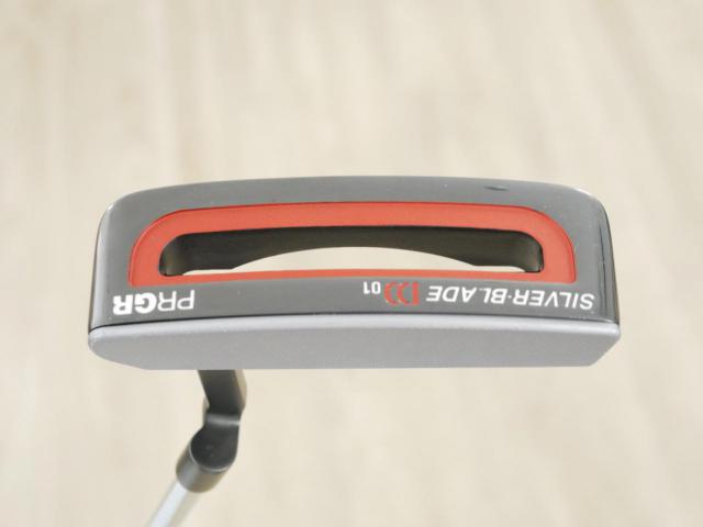 Putter : All : พัตเตอร์ PRGR Silver-Blade DD 01 (Mallet) ยาว 34 นิ้ว