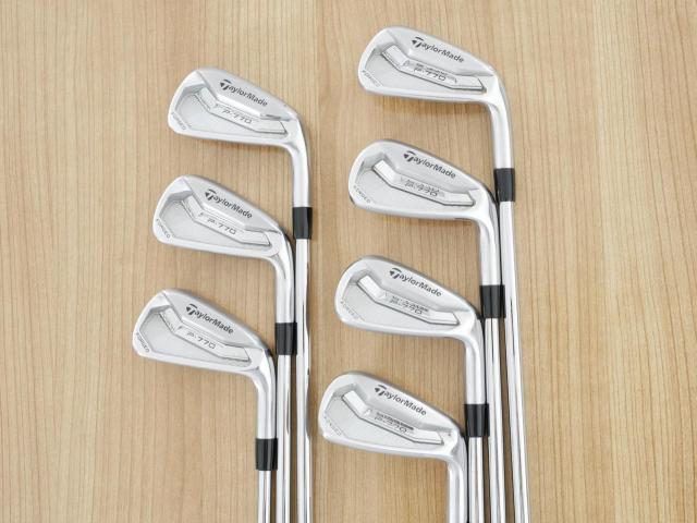 Iron set : Taylormade : ชุดเหล็ก Taylormade P770 Forged (ปี 2018 นุ่ม แน่น) มีเหล็ก 4-Pw (7 ชิ้น) ก้านเหล็ก NS Pro Modus 115 Flex S