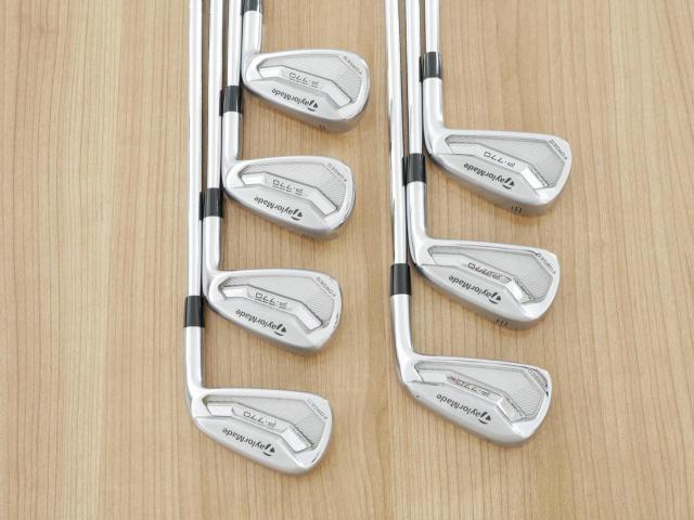 Iron set : Taylormade : ชุดเหล็ก Taylormade P770 Forged (ปี 2018 นุ่ม แน่น) มีเหล็ก 4-Pw (7 ชิ้น) ก้านเหล็ก NS Pro Modus 115 Flex S