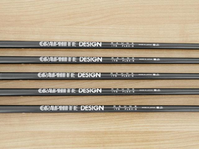 Iron set : Taylormade : ชุดเหล็ก Taylormade P790 (ตัวท้อปสุด ปี 2023 Japan Spec.) มีเหล็ก 6-Pw (5 ชิ้น) ก้านกราไฟต์ Graphite Design RAUNE i75 Flex S