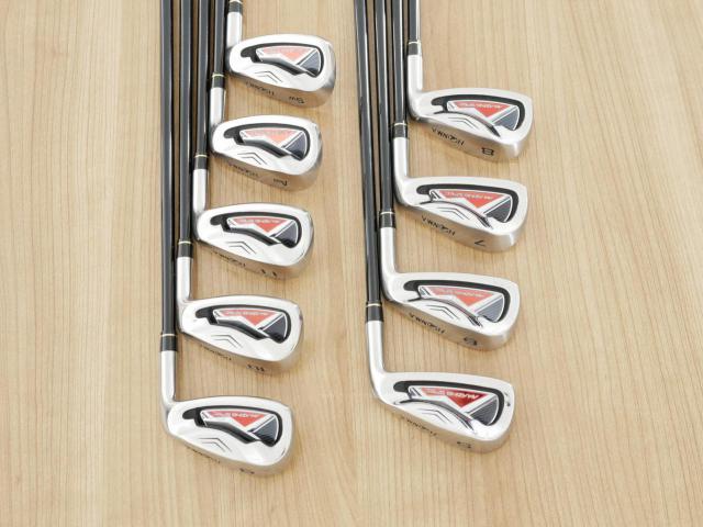 Iron set : Honma : ชุดเหล็ก Honma AMAZING Spec II (หน้าเด้ง โกงองศาสุดๆ ไกลที่สุด) มีเหล็ก 5-11,Aw,Sw (9 ชิ้น ระยะเทียบเท่า 4-Pw,Aw,Sw) ก้าน AMAZING SPEC Feather & Feather FLex R