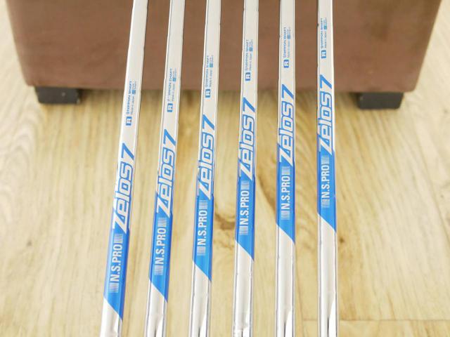 Iron set : Ping : ชุดเหล็ก Ping G710 (รุ่นล่าสุด ออกปี 2020 Japan Spec. ใบใหญ่ ง่ายที่สุด ไกลที่สุดของ Ping) มีเหล็ก 5-Pw (6 ชิ้น) ก้านเหล็ก NS Pro Zelos 7 Flex R