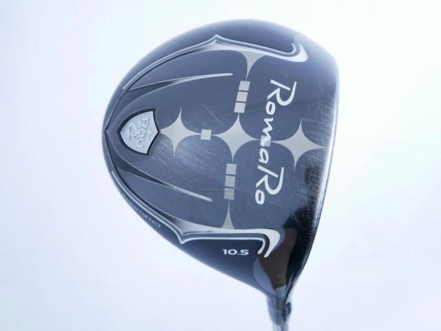 Driver : Romaro : ไดรเวอร์ Romaro Ray ALPHA Black (460cc. ตีมัน ไกล) Loft 10.5 สุดยอดก้าน Basileus 60 Flex S