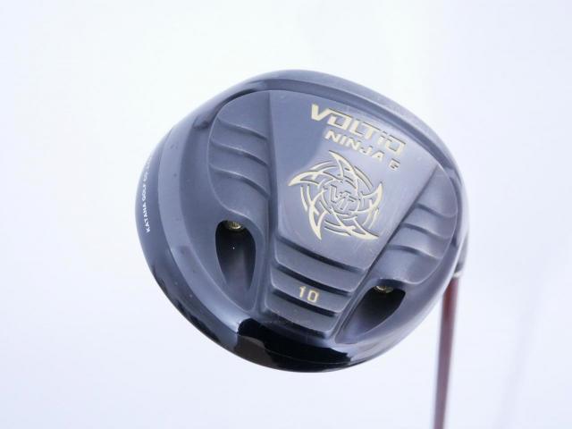 Driver : Katana : ไดรเวอร์ Katana Voltio NINJA G 880Hi (รุ่นท๊อป ออกปี 2017 หน้าเด้งสุดๆ COR 0.88 หัวขนาด 470CC. มี Offset เหมาะกับคนที่ตี Fade) Loft 10 ก้าน Fujikura Speeder 361 Flex R