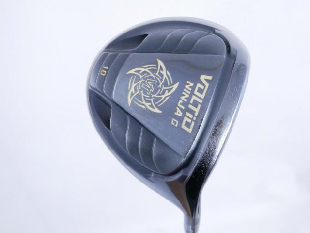 Driver : Katana : ไดรเวอร์ Katana Voltio NINJA G 880Hi (รุ่นท๊อป ออกปี 2017 หน้าเด้งสุดๆ COR 0.88 หัวขนาด 470CC. มี Offset เหมาะกับคนที่ตี Fade) Loft 10 ก้าน Fujikura Speeder 361 Flex R