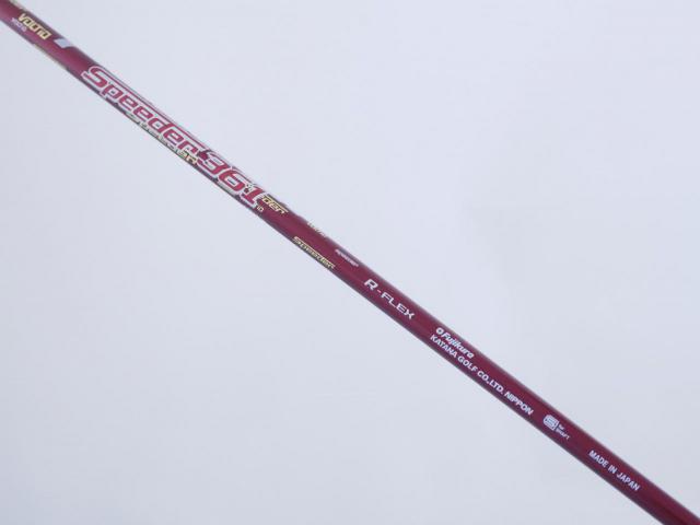 Driver : Katana : ไดรเวอร์ Katana Voltio NINJA G 880Hi (รุ่นท๊อป ออกปี 2017 หน้าเด้งสุดๆ COR 0.88 หัวขนาด 470CC. มี Offset เหมาะกับคนที่ตี Fade) Loft 10 ก้าน Fujikura Speeder 361 Flex R