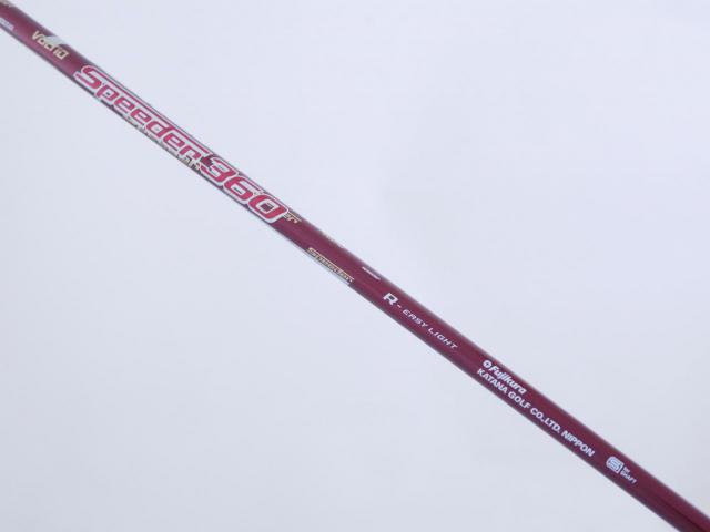 Driver : Katana : ไดรเวอร์ Katana Voltio IV G-Hi Black (รุ่นปี 2016 มี OFFSET กันลูกเฟดออกขวา) Loft 10 ก้าน Fujikura Speeder 360 Flex R-Easy Light (R2)