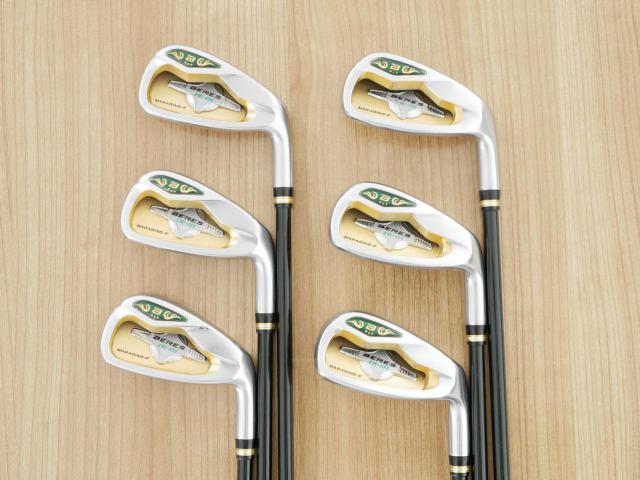 Iron set : Honma : **ก้าน 3 ดาว** ชุดเหล็ก Honma Beres IE-01 (ใบใหญ่ ลอยง่าย เหมาะกับซีเนียร์) มีเหล็ก 5-10 (6 ชิ้น) ก้าน ARMRQ 6 (45) Flex R (3 ดาว)