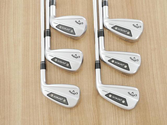 Iron set : Callaway : ชุดเหล็ก Callaway APEX Ai200 Forged (รุ่นล่าสุด ออกปี 2024) มีเหล็ก 5-Pw (6 ชิ้น) ก้านเหล็ก NS Pro 950 NEO Flex S