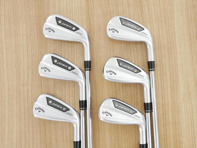 Iron set : Callaway : ชุดเหล็ก Callaway APEX Ai200 Forged (รุ่นล่าสุด ออกปี 2024) มีเหล็ก 5-Pw (6 ชิ้น) ก้านเหล็ก NS Pro 950 NEO Flex S