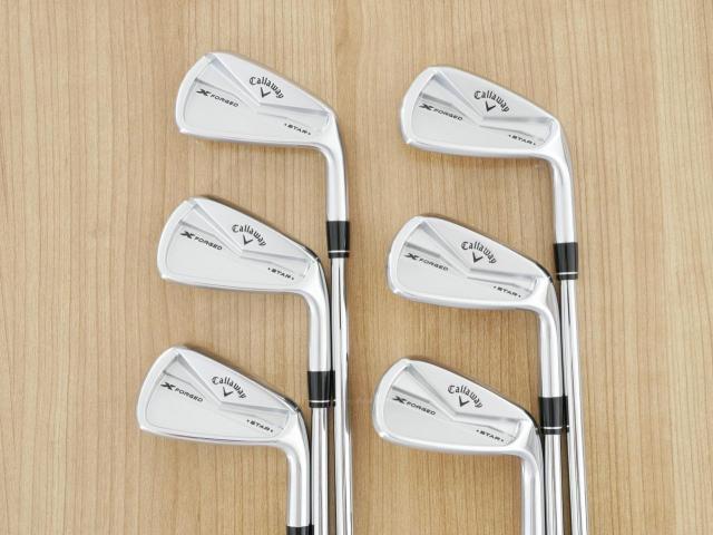 Iron set : Callaway : ชุดเหล็ก Callaway X Forged Star (ออกปี 2024) มีเหล็ก 5-Pw (6 ชิ้น) ก้านเหล็ก NS Pro Modus 105 Flex S