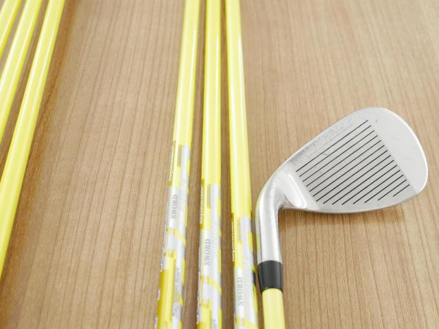 Iron set : Katana : ชุดเหล็ก Katana Sword LX-880 (เหล็กยาวเป็น Utility ตีง่าย) มีเหล็ก 6-Pw,Aw,Sw (7 ชิ้น) ก้านกราไฟต์ Fujikura Speeder Five Flex R