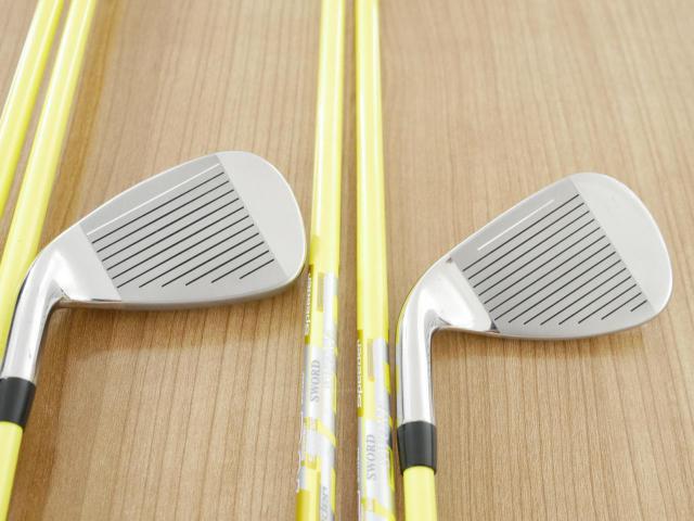 Iron set : Katana : ชุดเหล็ก Katana Sword LX-880 (เหล็กยาวเป็น Utility ตีง่าย) มีเหล็ก 6-Pw,Aw,Sw (7 ชิ้น) ก้านกราไฟต์ Fujikura Speeder Five Flex R