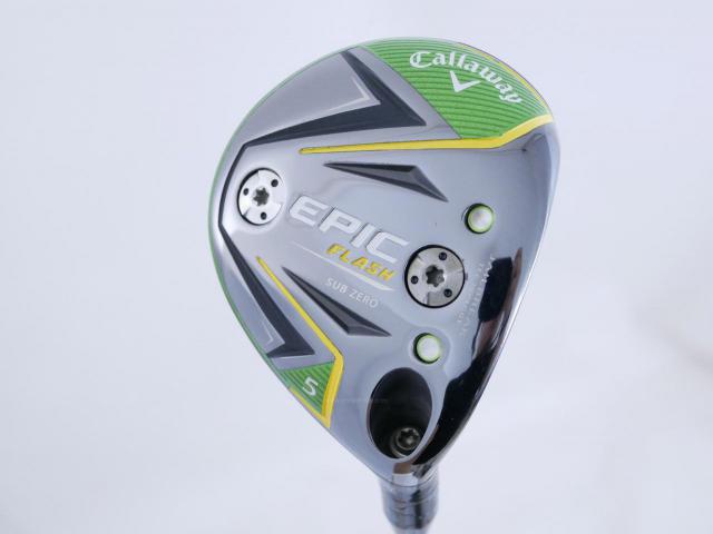Fairway Wood : callaway : หัวไม้ 5 Callaway Epic Flash Sub Zero (รุ่นปี 2019) Loft 18 ก้าน Tour AD SZ Flex S