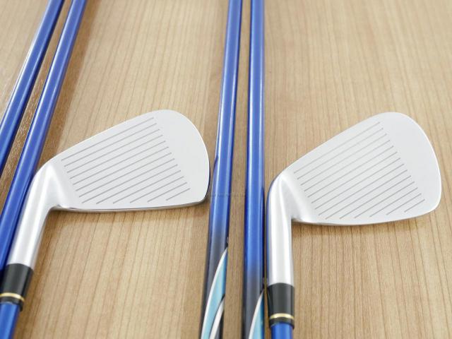 Iron set : Honma : **ก้าน 3 ดาว** ชุดเหล็ก Honma Tour World TW727P (Forged) มีเหล็ก 5-10 (6 ชิ้น) ก้านกราไฟต์ ARMRQ 8 (54) Flex R (3 ดาว)