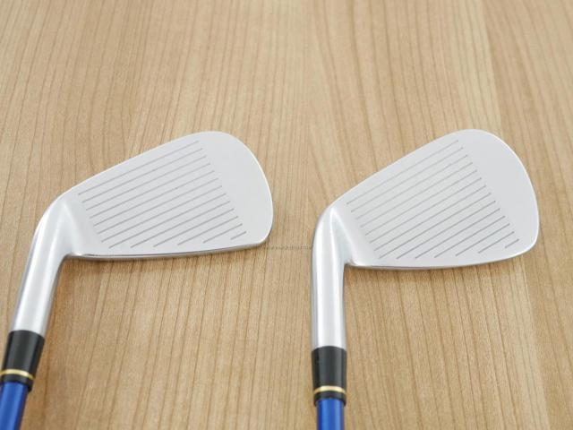 Iron set : Honma : **ก้าน 3 ดาว** ชุดเหล็ก Honma Tour World TW727P (Forged) มีเหล็ก 5-10 (6 ชิ้น) ก้านกราไฟต์ ARMRQ 8 (54) Flex R (3 ดาว)