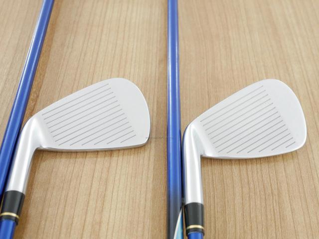 Iron set : Honma : **ก้าน 3 ดาว** ชุดเหล็ก Honma Tour World TW727P (Forged) มีเหล็ก 5-10 (6 ชิ้น) ก้านกราไฟต์ ARMRQ 8 (54) Flex R (3 ดาว)