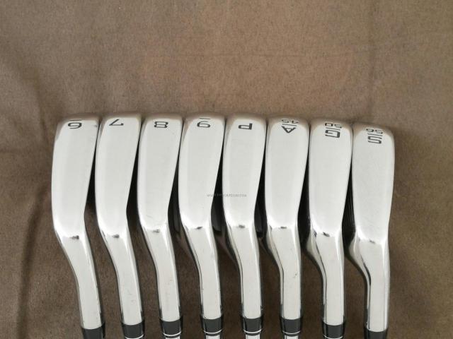 Iron set : Callaway : ชุดเหล็ก Callaway Paradym Ai Smoke Max Fast (ออกปี 2024 ตีง่ายมาก ไกล Japan Spec.) มีเหล็ก 6-Pw,Aw,Gw,Sw (8 ชิ้น) ก้านเหล็ก NS Pro 850 NEO Flex S