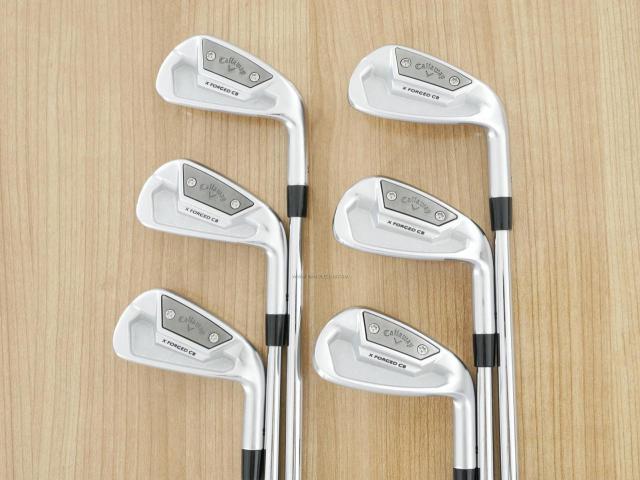 Iron set : Callaway : ชุดเหล็ก Callaway X Forged CB (รุ่นปี 2022) มีเหล็ก 5-Pw (6 ชิ้น) ก้านเหล็ก NS Pro Modus 120 Flex S