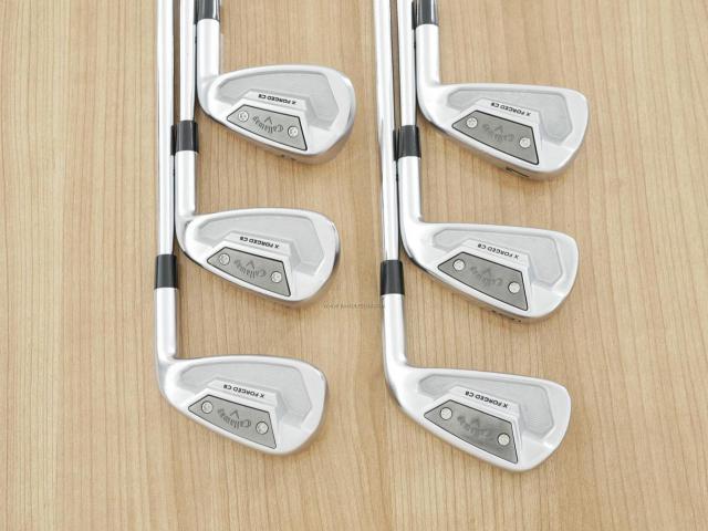 Iron set : Callaway : ชุดเหล็ก Callaway X Forged CB (รุ่นปี 2022) มีเหล็ก 5-Pw (6 ชิ้น) ก้านเหล็ก NS Pro Modus 120 Flex S