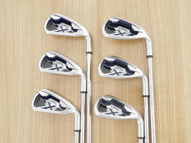 Iron set : Callaway : ชุดเหล็ก Callaway X-20 มีเหล็ก 5-Pw (6 ชิ้น) ก้านเหล็ก Uniflex