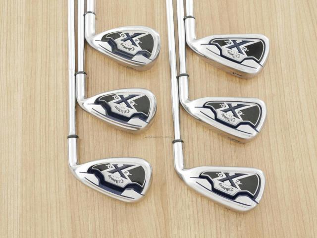 Iron set : Callaway : ชุดเหล็ก Callaway X-20 มีเหล็ก 5-Pw (6 ชิ้น) ก้านเหล็ก Uniflex