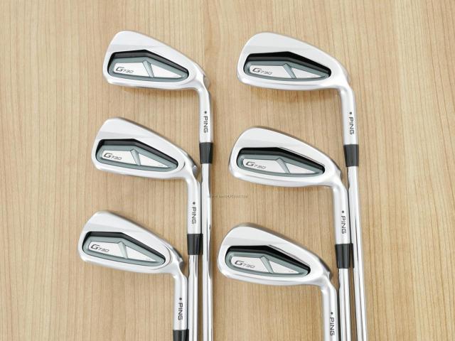 Iron set : Ping : ชุดเหล็ก Ping G730 (รุ่นล่าสุด ปี 2024 Japan Spec. ใบใหญ่ ง่ายที่สุด ไกลที่สุดของ Ping) มีเหล็ก 6-Pw,Aw (6 ชิ้น) ก้านเหล็ก NS Pro 750 NEO Flex S