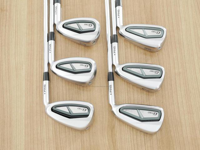 Iron set : Ping : ชุดเหล็ก Ping G730 (รุ่นล่าสุด ปี 2024 Japan Spec. ใบใหญ่ ง่ายที่สุด ไกลที่สุดของ Ping) มีเหล็ก 6-Pw,Aw (6 ชิ้น) ก้านเหล็ก NS Pro 750 NEO Flex S