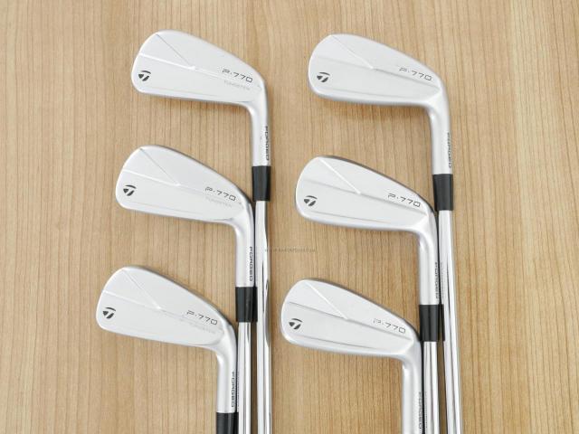 Iron set : Taylormade : ชุดเหล็ก Taylormade P770 Forged (รุ่นปี 2023 นุ่ม แน่น)  มีเหล็ก 5-Pw (6 ชิ้น) ก้านเหล็ก Dynamic Gold EX Weight Lock Tour Issue S200