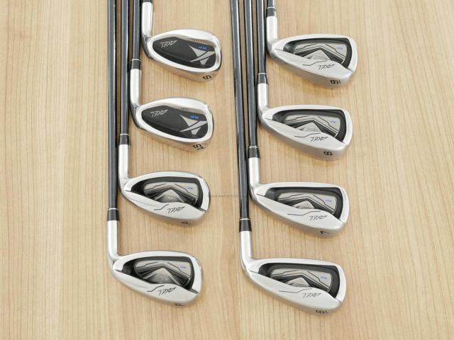 Iron set : Tsuruya : ชุดเหล็ก Tsuruya AXEL XP HM (หน้าเด้ง ตีไกลมากๆ) มีเหล็ก 6-Pw,Aw,As,Sw (8 ชิ้น) ก้านกราไฟต์ Flex R